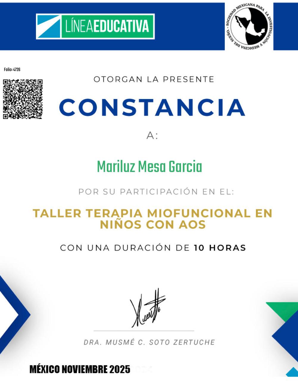 Certificación 9